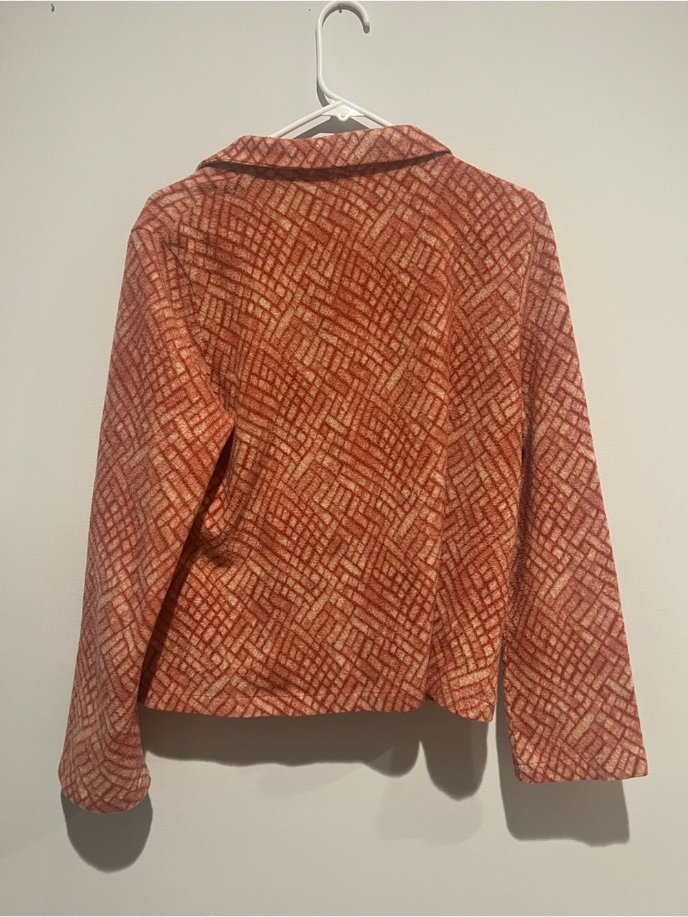 BUCKETLIST Rust Patterned Button-Front Blazer - Picture 2 of 2